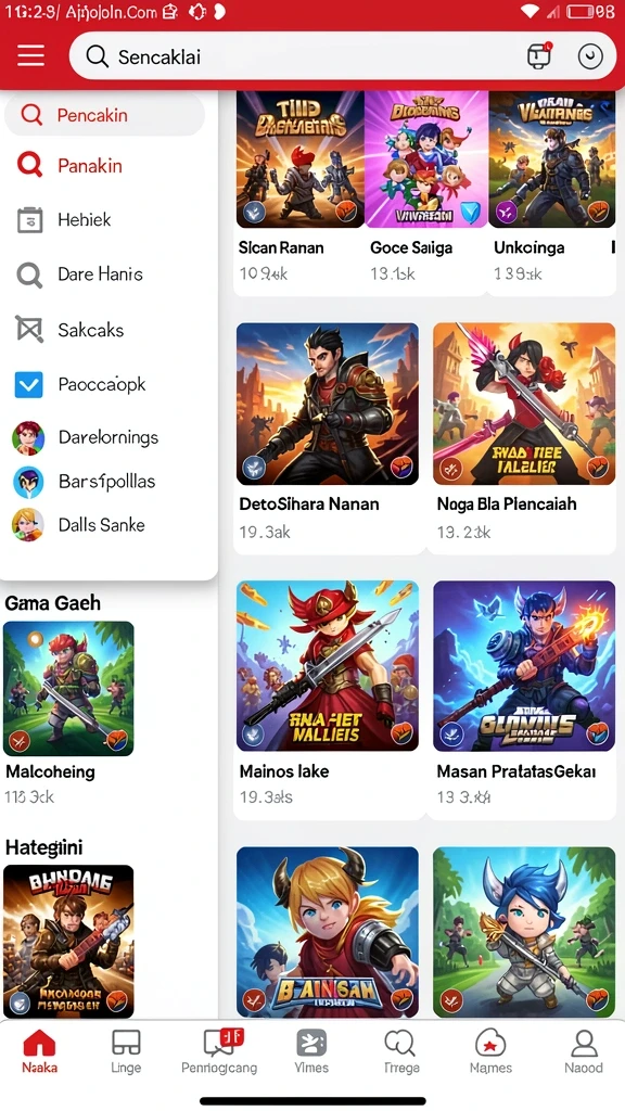 Screenshot komedi77 nomor 2